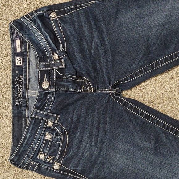 Miss Me Women's Bootcut Jeans Size 26W x 34L - Picture 4 of 8